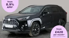 Black Used 2021 Toyota RAV4 Hybrid Edition SUV | £27,497 (Fair price)