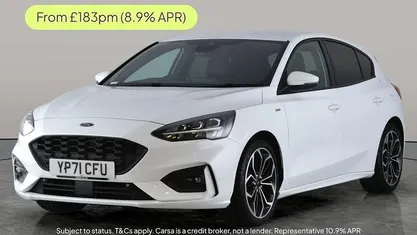 White Used 2021 Ford Focus ST-Line X Hatchback | £12,963 (Good price)