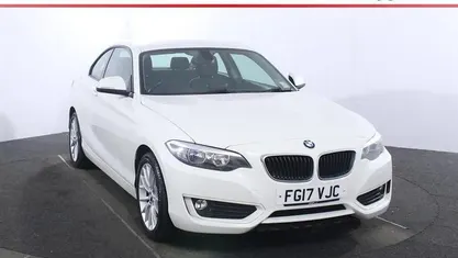 Used BMW 218 Competition Edition 150 HP (110 kW) 2017 White Coupe
