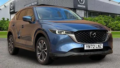 Blue Used 2022 Mazda CX-5 Edition SUV | £18,980 (Fair price)