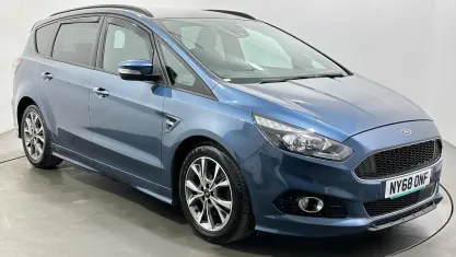 Used Ford S-MAX ST-Line 190 HP (139 kW) 2019 Blue MPV