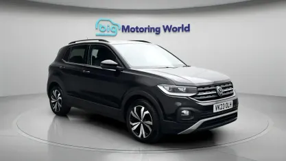 Used VW T-Cross Black Edition 110 HP (80 kW) 2023 Black SUV
