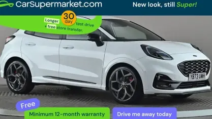 Begagnad Ford Puma ST 170 HK (125 kW) 2023 Vit SUV