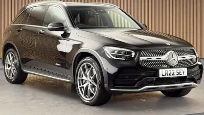 Used Mercedes GLC300 AMG line 258 HP (189 kW) 2022 Black SUV