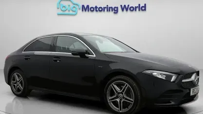 Used Mercedes A250 AMG line 259 HP (190 kW) 2021 Black Sedan