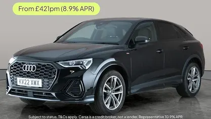 Black Used 2022 Audi Q3 Sportback Black Edition SUV | £26,477 (Fair price)