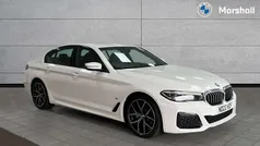 White Used 2022 BMW 520 M Sport Sedan | £28,591 (Fair price)