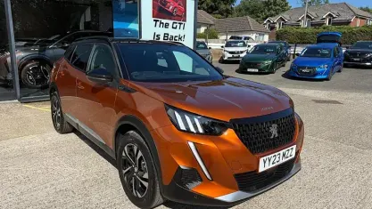 Used Peugeot 2008 GTi 131 HP (96 kW) 2023 Orange SUV