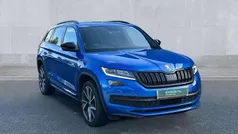 Blue Used 2021 Skoda Kodiaq SportLine SUV | £30,250 (Fair price)