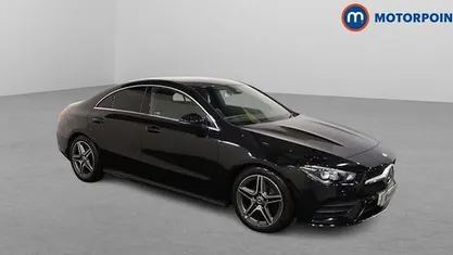 Used Mercedes CLA180 AMG line 136 HP (100 kW) 2022 Black Sedan