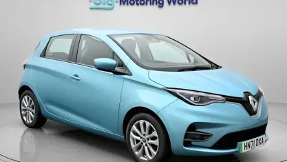 Used Renault Zoe Iconic 100 kW (136 HP) 2021 Blue Hatchback
