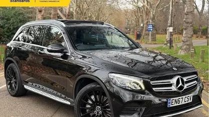 Used Mercedes GLC350 AMG line 258 HP (189 kW) 2017 Black Estate