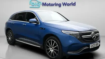 Used Mercedes EQC400 AMG line 300 kW (408 HP) 2022 Blue SUV