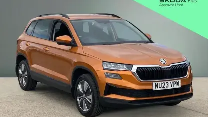 Used Skoda Karoq SE Drive 150 HP (110 kW) 2023 Orange SUV