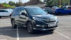 Black Used 2017 Honda CR-V SE Plus SUV | £12,824 (Fair price)
