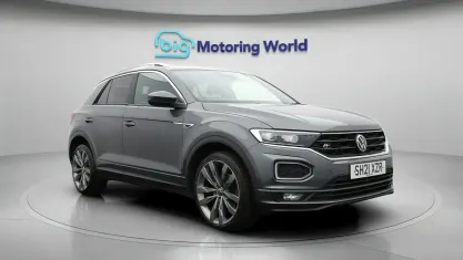 Used VW T-Roc R-line 150 HP (110 kW) 2021 Grey SUV