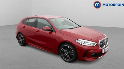 Used BMW 118 M Sport 136 HP (100 kW) 2021 Red Hatchback