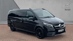 Black Used 2023 Mercedes V220 AMG line MPV | £58,174 (Fair price)