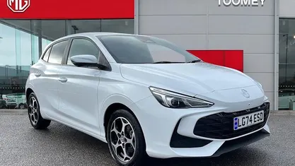 Used MG MG3 Trophy 194 HP (142 kW) 2025 White Hatchback