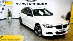 White Used 2018 BMW 320 M Sport Estate | £17,395 (Fair price)