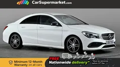 White Used 2017 Mercedes CLA200 AMG line Sedan | £13,497 (Fair price)