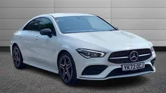 White Used 2022 Mercedes CLA200 Executive Coupe | £21,998 (Fair price)