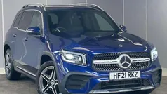 Blue Used 2021 Mercedes GLB200 AMG Line Premium SUV | £27,495 (Good price)