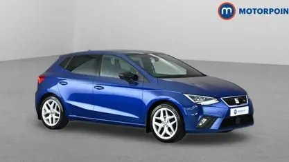 Used Seat Ibiza FR 95 HP (69 kW) 2020 Blue Hatchback