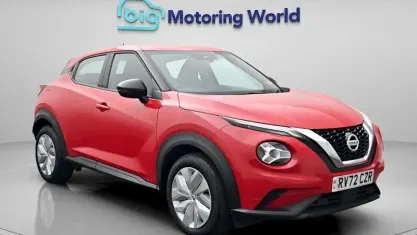 Used Nissan Juke Acenta 114 HP (83 kW) 2022 Red SUV