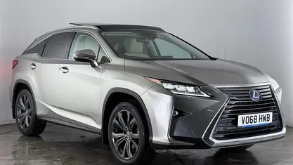 Used Lexus RX450h Luxury Line 313 HP (230 kW) 2018 Silver SUV