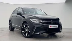 Black Used 2021 VW Tiguan R-line SUV | £21,699 (Fair price)