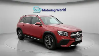 Used Mercedes GLB200 AMG line 163 HP (119 kW) 2021 Red SUV