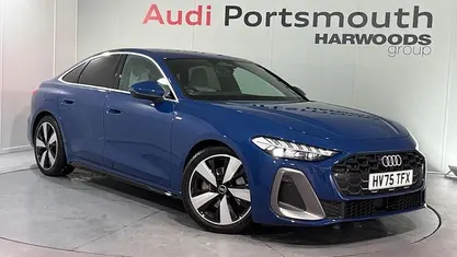 Used Audi A5 S-Line 150 HP (110 kW) 2025 Blue Sedan