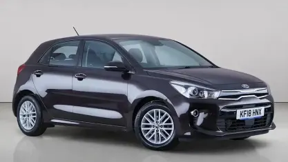 Used Kia Rio 100 HP (73 kW) 2018 Brown Hatchback
