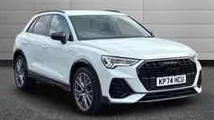 Glacier white Used 2024 Audi Q3 Black Edition SUV | £33,995 (Fair price)