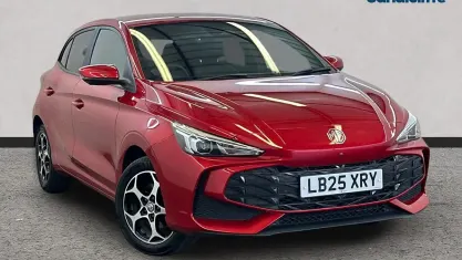 Used MG MG3 Trophy 194 HP (142 kW) 2024 Tri coat  dynamic red Hatchback
