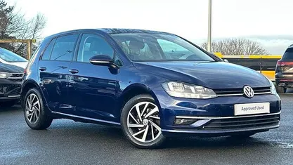 Blue Used 2019 VW Golf VII Match Hatchback | £14,995 (Fair price)