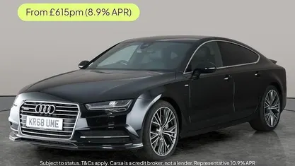 Black Used 2017 Audi A7 Sportback Black Edition Hatchback | £21,463 (Fair price)
