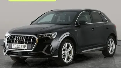 Used Audi Q3 S-Line 150 HP (110 kW) 2022 Black SUV