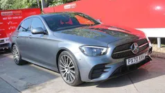 Grey Used 2021 Mercedes E220 AMG line Sedan | £24,995 (Fair price)