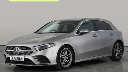 Used Mercedes A180 Executive 136 HP (100 kW) 2020 Silver Hatchback
