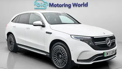Used Mercedes EQC400 AMG Line Premium 300 kW (408 HP) 2023 White SUV