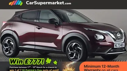 Used Nissan Juke N-Connecta 114 HP (83 kW) 2023 Red SUV