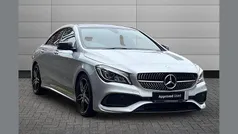 Silver Used 2017 Mercedes CLA180 AMG line Sedan | £14,290 (Fair price)