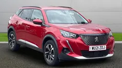 Red Used 2021 Peugeot 2008 Allure Premium SUV | £11,995 (Fair price)