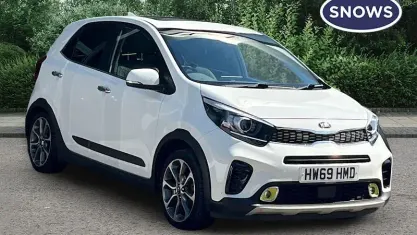 Used Kia Picanto X-Line 84 HP (61 kW) 2019 White Hatchback
