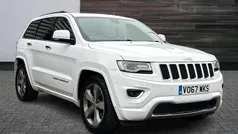 White Used 2017 Jeep Grand Cherokee Overland SUV | £18,118 (Fair price)