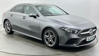 Used Mercedes A200 AMG line 150 HP (110 kW) 2020 Grey Sedan
