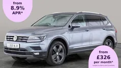 Grey Used 2020 VW Tiguan Allspace SEL SUV | £21,051 (Fair price)