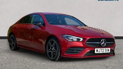 Used Mercedes CLA200 Executive 163 HP (119 kW) 2023 Red Coupe